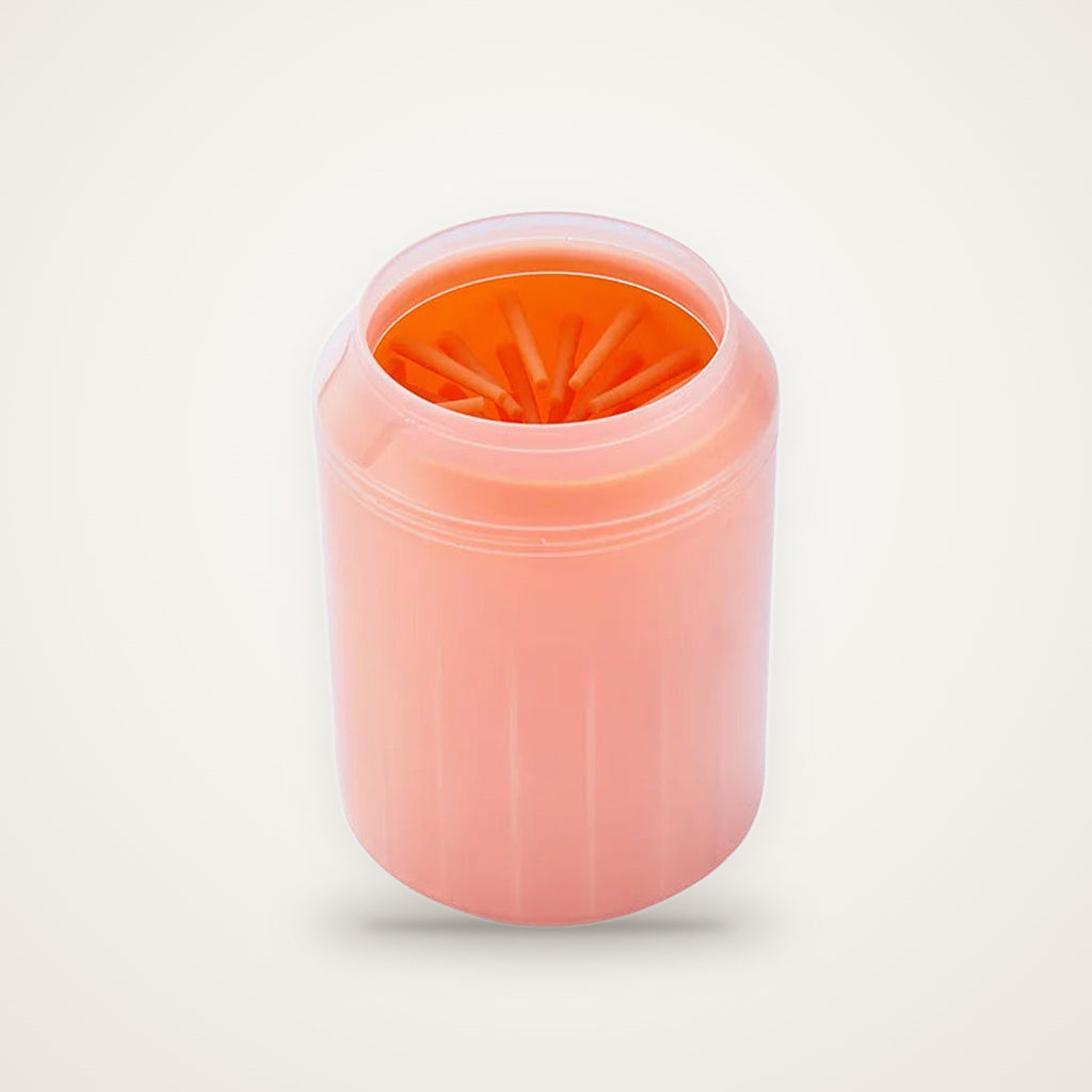 Limpiador de patas para perros COTIDIA en color naranja