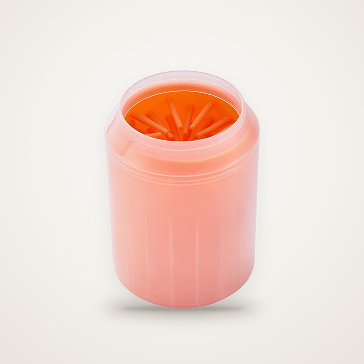 Limpiador de patas para perros COTIDIA en color naranja